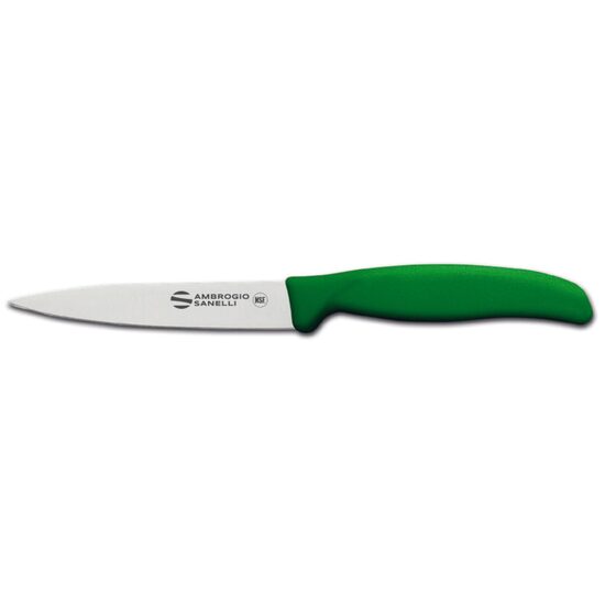 Cutit de curatat legume si fructe, Ambrogio Sanelli, Verde (L)230 mm