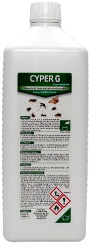 Insecticid emulsionabil de șoc și remanență, CYPER G, 1L
