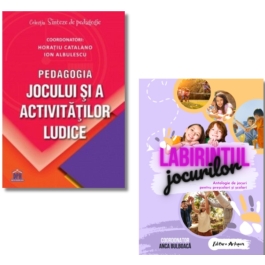 Pachet: Pedagogia jocului si a activitatilor ludice si Labirintul jocurilor - Horatiu Catalano, Anca Bulboaca