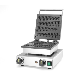 Aparat vafe conice Lollypop Hendi,1750W, timer, termostat reglabil 50°C-220°C, 3100x3950x(h)2300mm