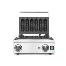 Aparat vafe Corn Dog Hendi, 1550 W, timer, termostat reglabil 50°C-220°C, 3900x3350x(h)2300mm