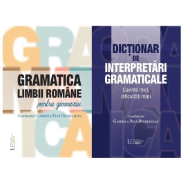 Pachet Gramatica limbii romane si Dictionar de interpretari gramaticale -  Gabriela Pana Dindelegan (coord.)