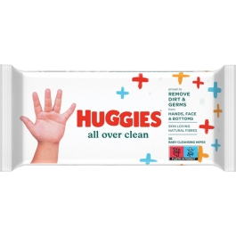 HUGGIES SERVETELE UMEDE BABY ALL OVER CLEAN 56BUC