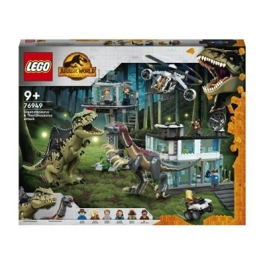 LEGO Jurassic World. Atacul Giganotozaurului si Therizinosaurului 76949, 810 piese | 5702016913552