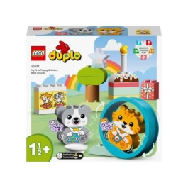 LEGO DUPLO. Primul meu catelus si pisicuta cu sunete 10977, 22 piese