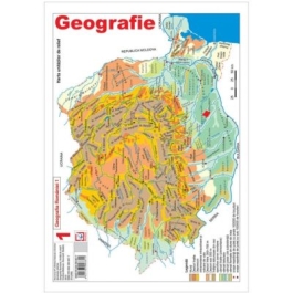 Harta Geografia Romaniei 1 - Cristina Moldovan