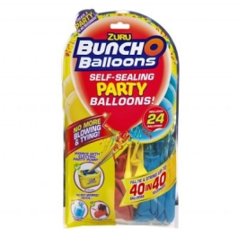 Baloane de petrecere Set Rezerve Rosu Galben Albastru Bunch O Balloons 24 baloane