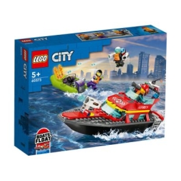 LEGO City. Barca de salvare a pompierilor 60373 144 piese