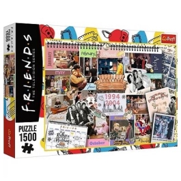 Puzzle 1500 piese Friends Pagini din calendar Trefl