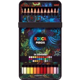 Creion Pastel Uleios KPE-200. 4 mm 36 culori/set Posca C3945