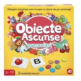 Joc obiecte ascunse pentru prescolari