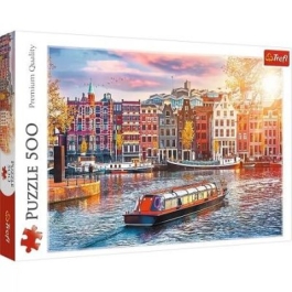 Puzzle Amsterdam 500 piese Trefl