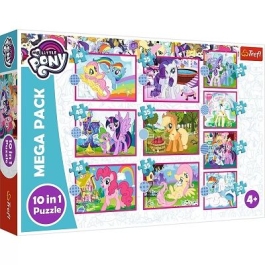 Puzzle 10in1 My little pony Poneii uimitori Trefl