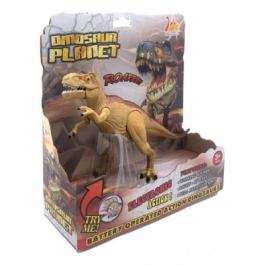 Dinozaur cu lumini si sunete Tyrannosaurus Rex maro 24. 5 cm