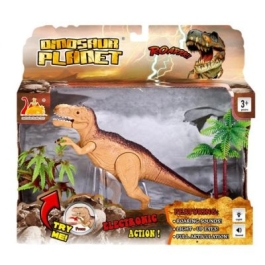 Dinozaur cu lumini si sunete Tyrannosaurus Rex 23 cm