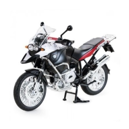 Motocicleta metalica Bmw rosu scara 1 la 9