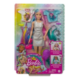 Papusa Barbie set de joaca pentru par