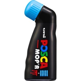 Marker UNI PCM-22 3-19 mm varf buretat albastru deschis Posca