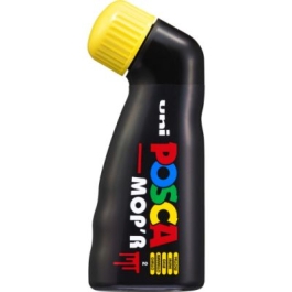 Marker UNI PCM-22 3-19 mm varf buretat galben Posca
