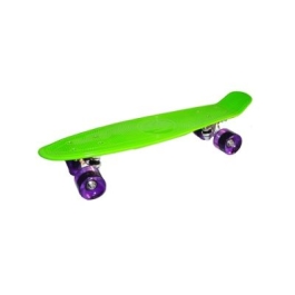 Placa skateboard roti silicon 73 cm verde