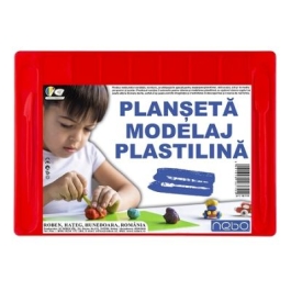 Planseta Modelaj cu Accesorii 28x20 cm rosu NEBO