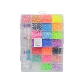 Set creativ elastice 4200 piese  cutie