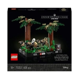 LEGO Star Wars. Diorama Urmarire cu speederul pe Endor 75353 608 piese