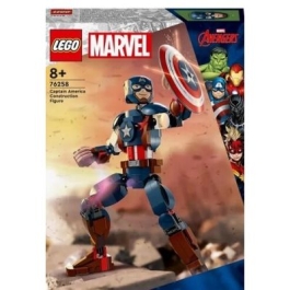 LEGO Marvel Super Heroes. Figurina de constructie Captain America 76258 310 piese