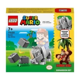 LEGO Super Mario. Set de extindere Rinocerul Rambi 71420 106 piese