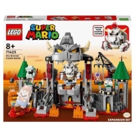 LEGO Super Mario. Set de extindere Batalia lui Dry Bowser de la castel 71423 1321 piese