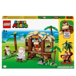 LEGO Super Mario. Set de extindere Casa din copac a lui Donkey Kong 71424 555 piese