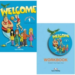 Pachet Engleza Welcome 1. Manual si caiet pentru clasa a 3-a - Virginia Evans Elizabeth Gray