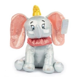 Plus cu sclipici si sunete Dumbo 28 cm Disney 100