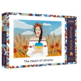 Puzzle 1000 Inima Ucrainei Trefl