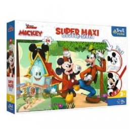 Puzzle Primo 24 super maxi Disney. Mickey si prietenii Trefl