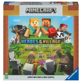 Joc de societate pentru copii de la 7 ani multilingv inclusiv RO Minecraft Heroes of the Village
