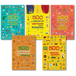 Colectia 500 de adevaruri. Despre Romania animale corpul omenesc trasnite si amuzante
