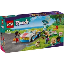 LEGO Friends Masina electrica si statie de incarcat 42609 170 piese