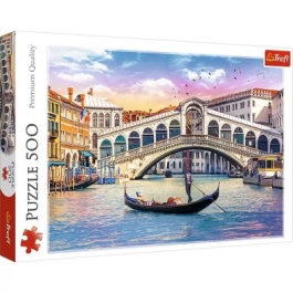 Puzzle 500 Panorama Gondola in Venetia Trefl