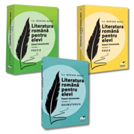 Pachet 3 volume Literatura romana pentru elevi. Eseuri structurate Poezia Proza si Dramaturgie - Mariana Badea
