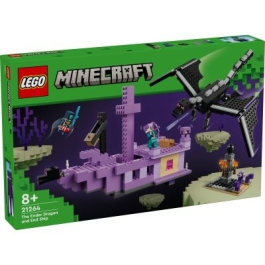 LEGO Minecraft. Dragon Ender si Corabia din End 21264 657 piese