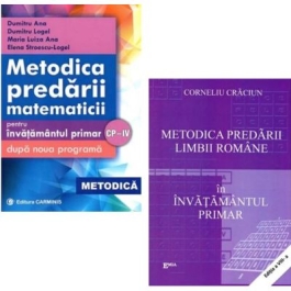 Pachet Metodica predarii matematicii si limbii romane pentru invatamantul primar - Dumitru Logel Corneliu Craciun