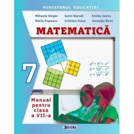 Manual de MATEMATICA pentru clasa a 7-a - Mihaela Singer