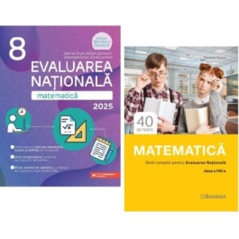 Pachet Evaluarea Nationala. Matematica ghid complet si teste clasa a 8-a - Daniela Stoica Gabriel Popa