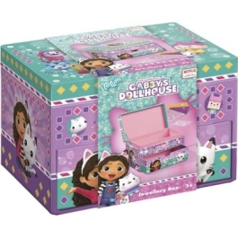 Set creativ DIY Decoreaza propria cutie de bijuterii Gabbys Dollhouse