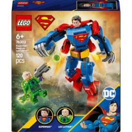 LEGO Super Heroes DC. Robotul lui Superman vs Lex Luthor 76302 120 piese