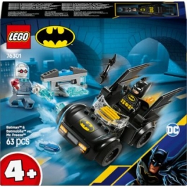 LEGO DC Super Heroes. Batman si Batmobile vs. Mr. Freeze 76301 63 piese