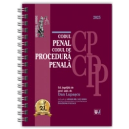 Codul penal si Codul de procedura penala Ianuarie 2025. Editie spiralata tiparita pe hartie alba - Dan Lupascu