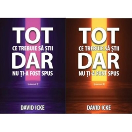 Pachet Tot ce trebuie sa stii dar nu ti-a fost spus 2 volume - David Icke