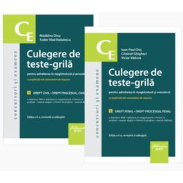Culegere de teste-grila pentru admiterea in magistratura si avocatura. Editia a 6-a - Ioan-Paul Chis Madalina Dinu